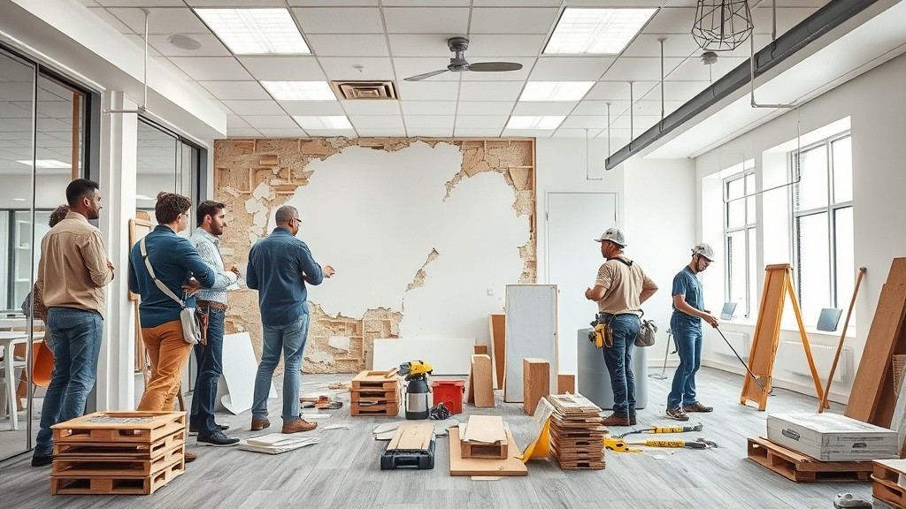 שלבי שיפוץ משרדים – מה קורה בפועל?